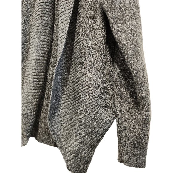Tweed grey polyester cardigan - Picture 3 of 3